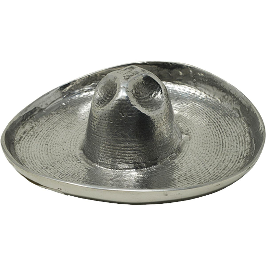 Pewter Sombrero Candy Tray