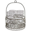 Wire Glass Caddy