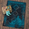 Bandera Turquoise Rug - 8 Ft. Round