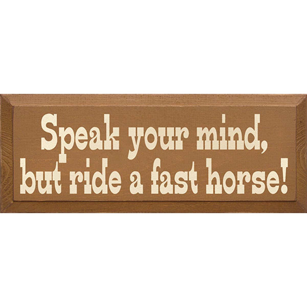 Ride A Fast Horse Wall Art