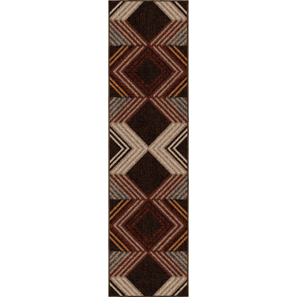 Aztec Arrows Rug - 2 x 8