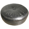 Black Super Jumbo Ottoman