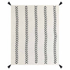 Carbon Chevrons Throw