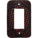 Western Weave Single Rocker Cover