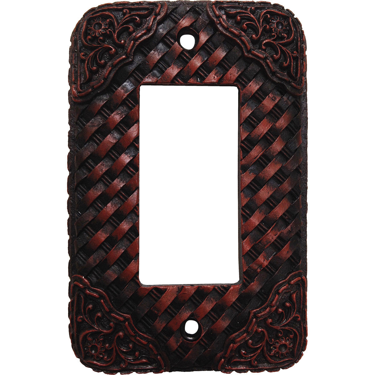 Western Weave Single Rocker Cover