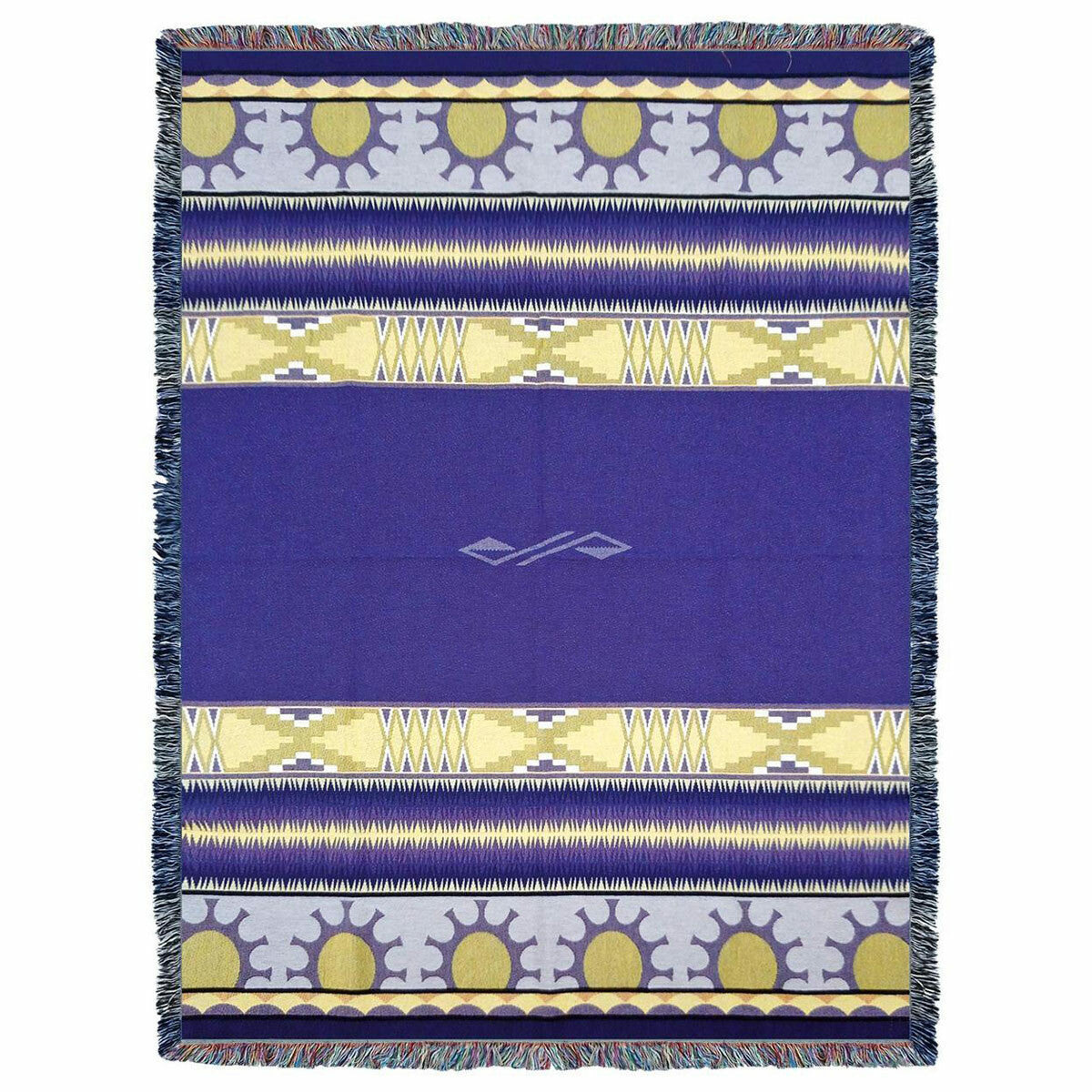 Concho Springs Plum Tapestry Throw