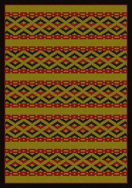Basket Weave Rug - 8 x 11