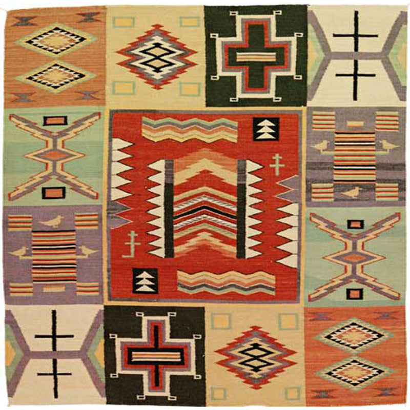 German Town Rug - 6 x 6
