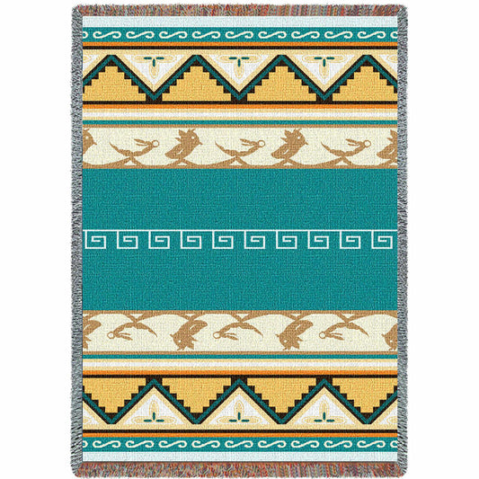 Pueblo Sunset Blanket