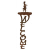 Cowgirl Pistol Welcome Sign
