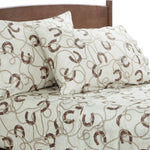 Belmont Equestrian Sheet Set - King