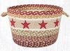 Maroon Texas Beacon Utility Basket - Medium