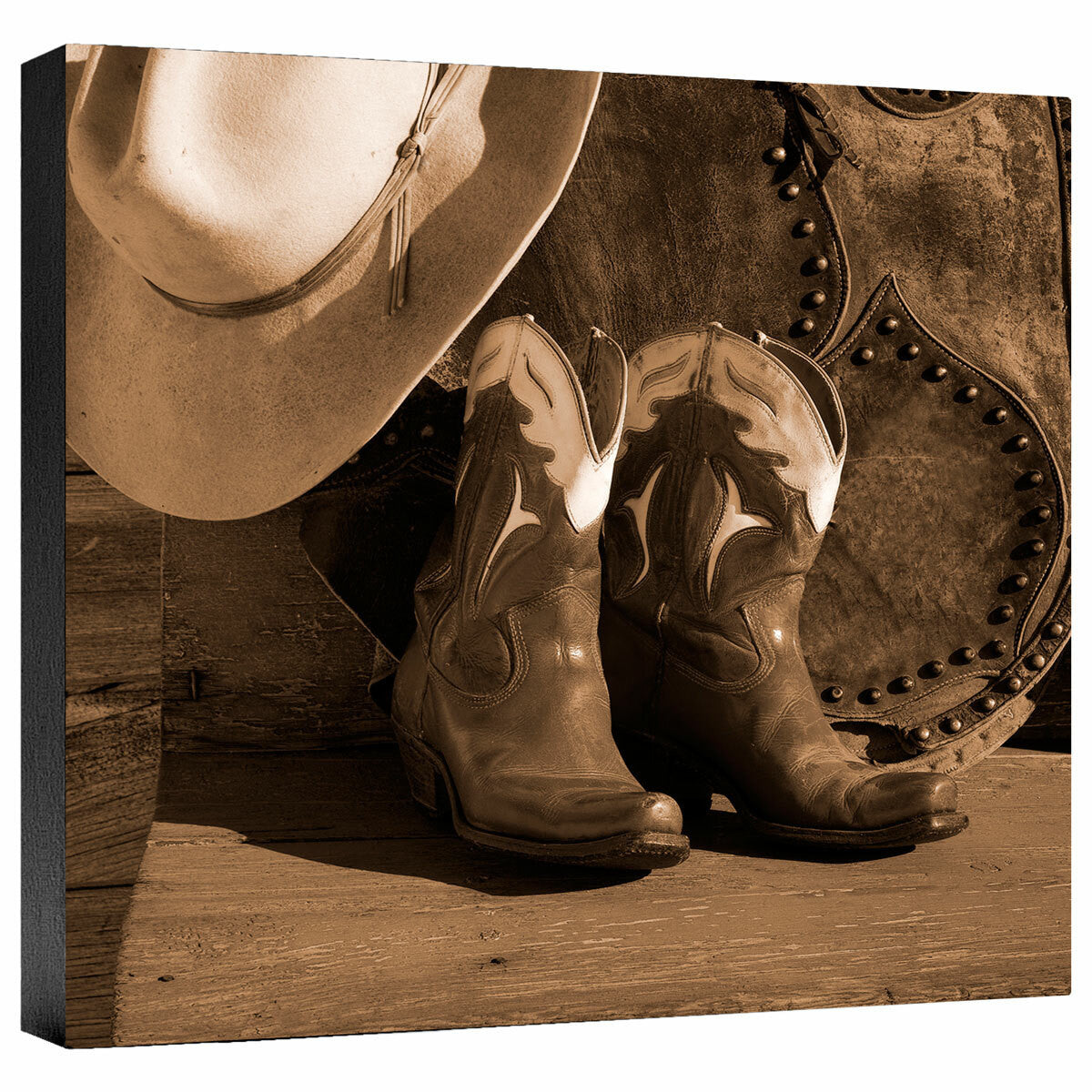 End of the Day Gallery Wrapped Canvas