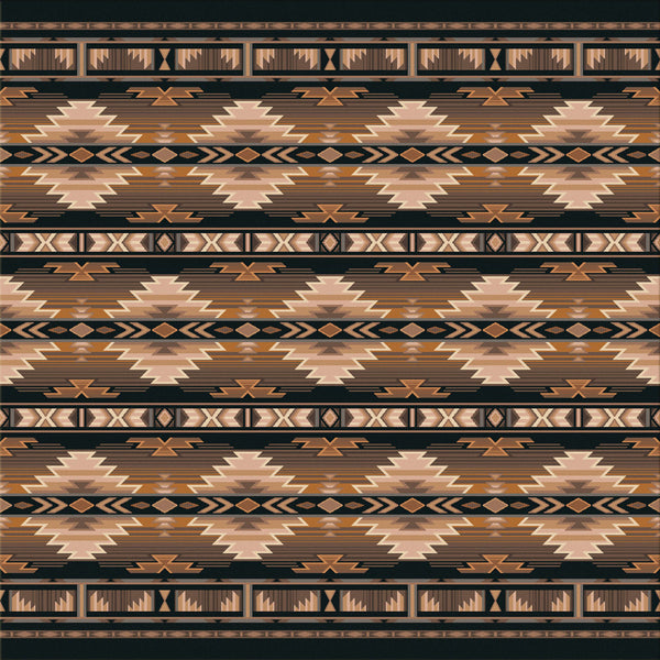 Rio Rancho Brown Rug - 8 Ft. Square