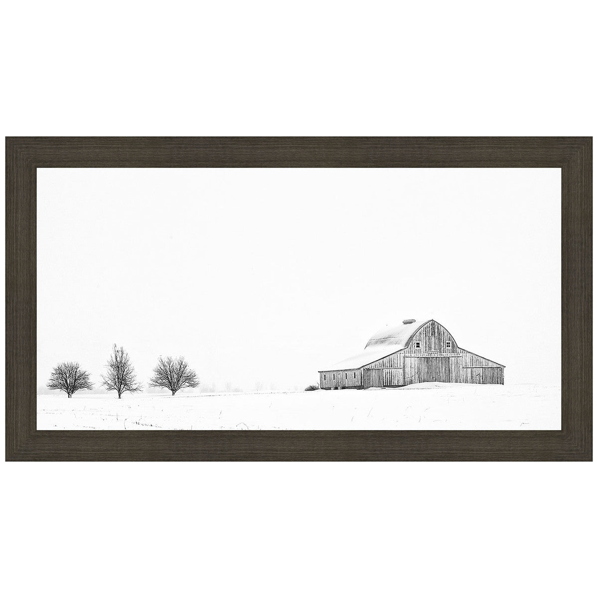 Three Apple Trees Framed Print