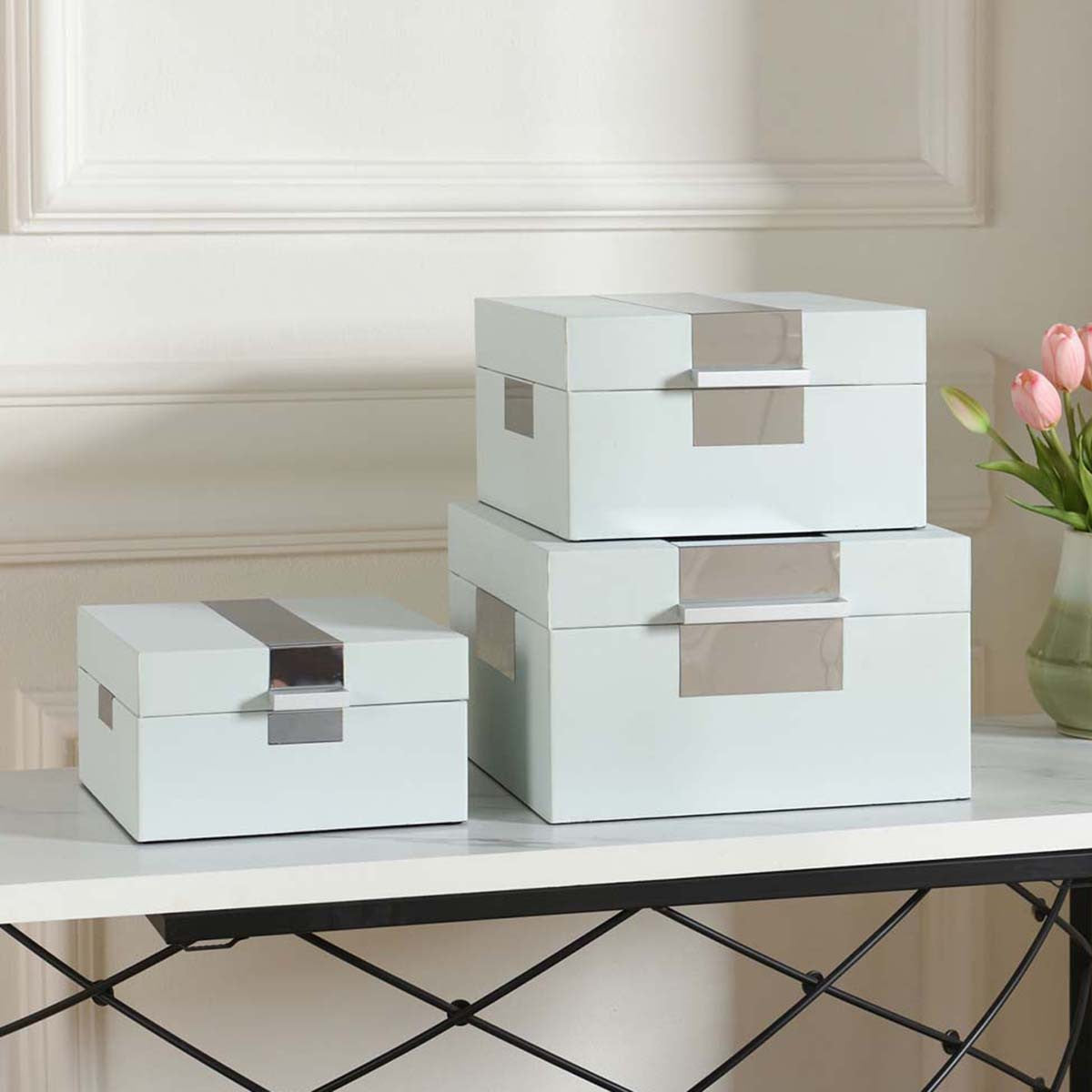Worthington Trinket Boxes - Set of 3