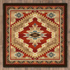 Diamond River Palace Rug - 8 Ft. Square