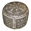 Ash Flowers Round Ottoman - OVERSTOCK