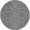 Chandler Black Indoor/Outdoor Rug - 8 Ft. Round - OUT OF STOCK UNTIL 09/18/2026