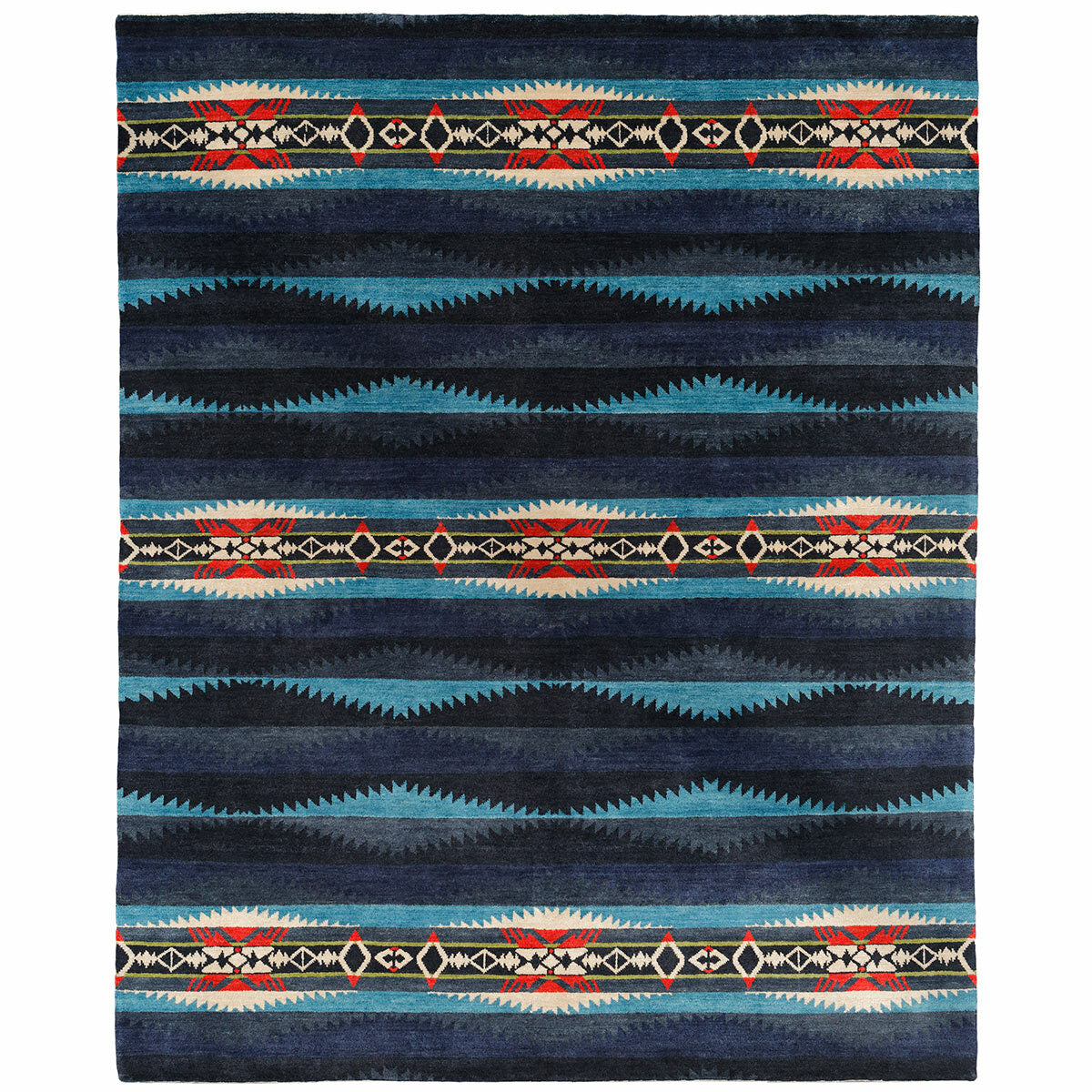 Flowing Oasis Rug - 4 x 6