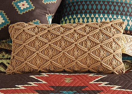 Cozy Corners Crochet Pillow