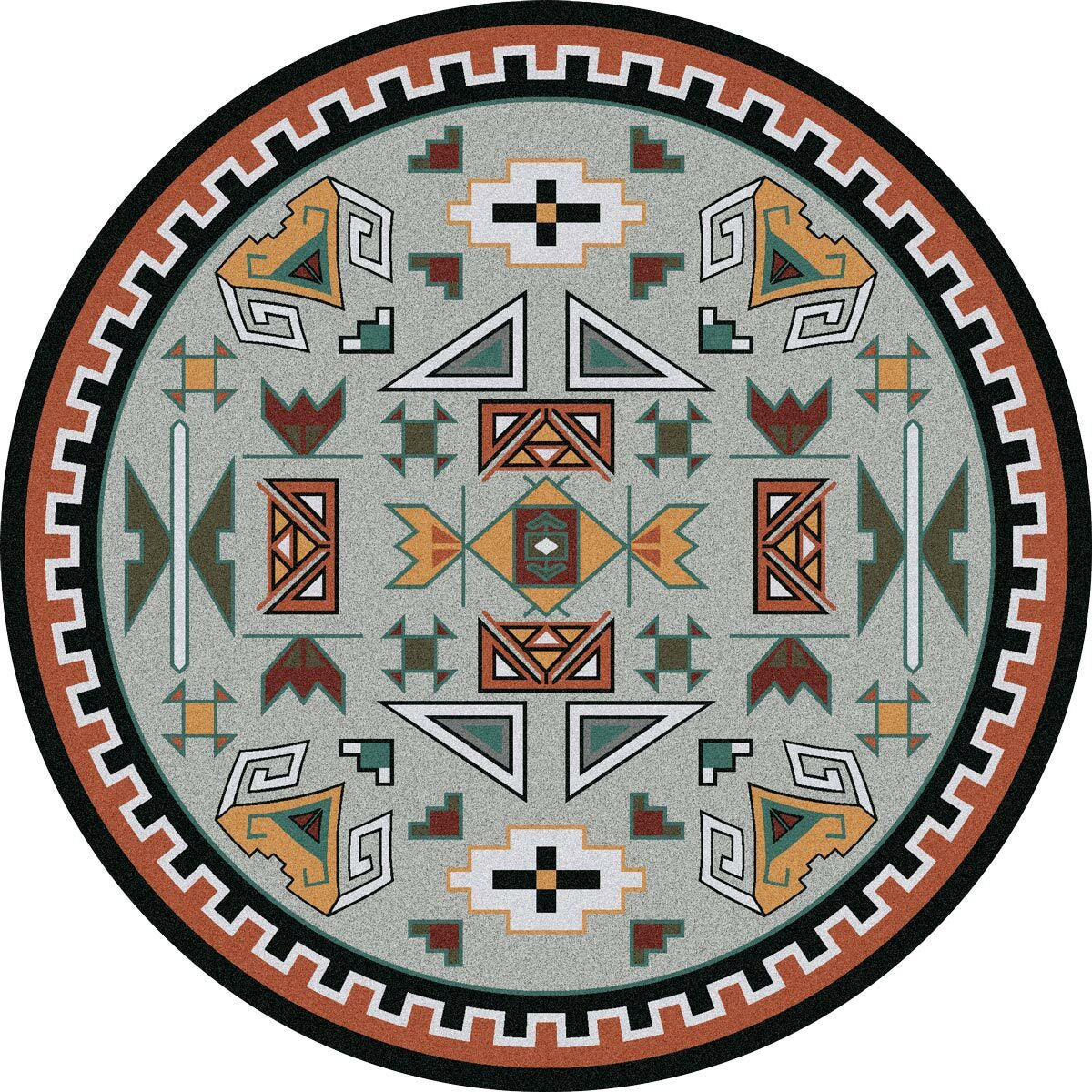 Slate Valley Rug - 8 Ft. Round