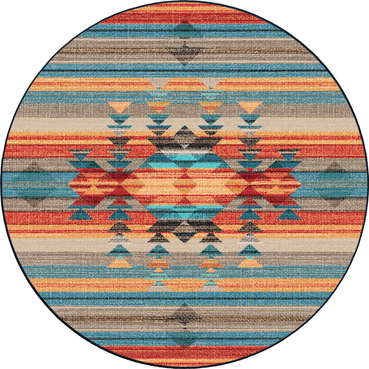 Native Ways Rug - 8 Ft. Round