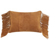 Suede Tassel Lumbar Pillow - OUT OF STOCK UNTIL 09/30/2026