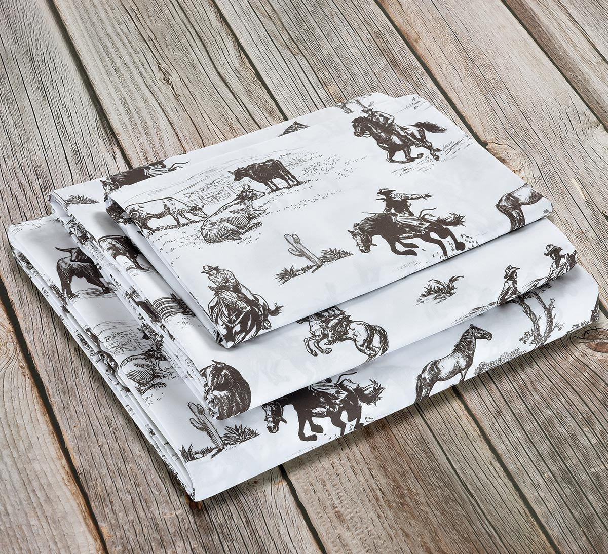 Cowboy Ranch Sheet Set - Queen