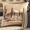 Desert Canyon Cactus Pillow