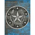 Lonestar Ranch Slate Rug - 2 x 3