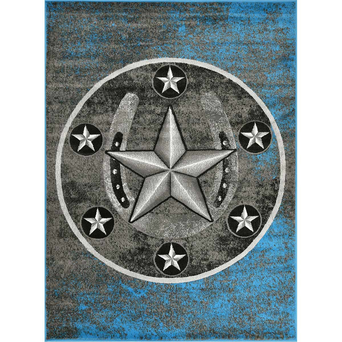Lonestar Ranch Slate Rug - 2 x 3