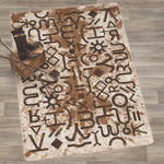 Branded Range Cowhide Rug - 11 x 13