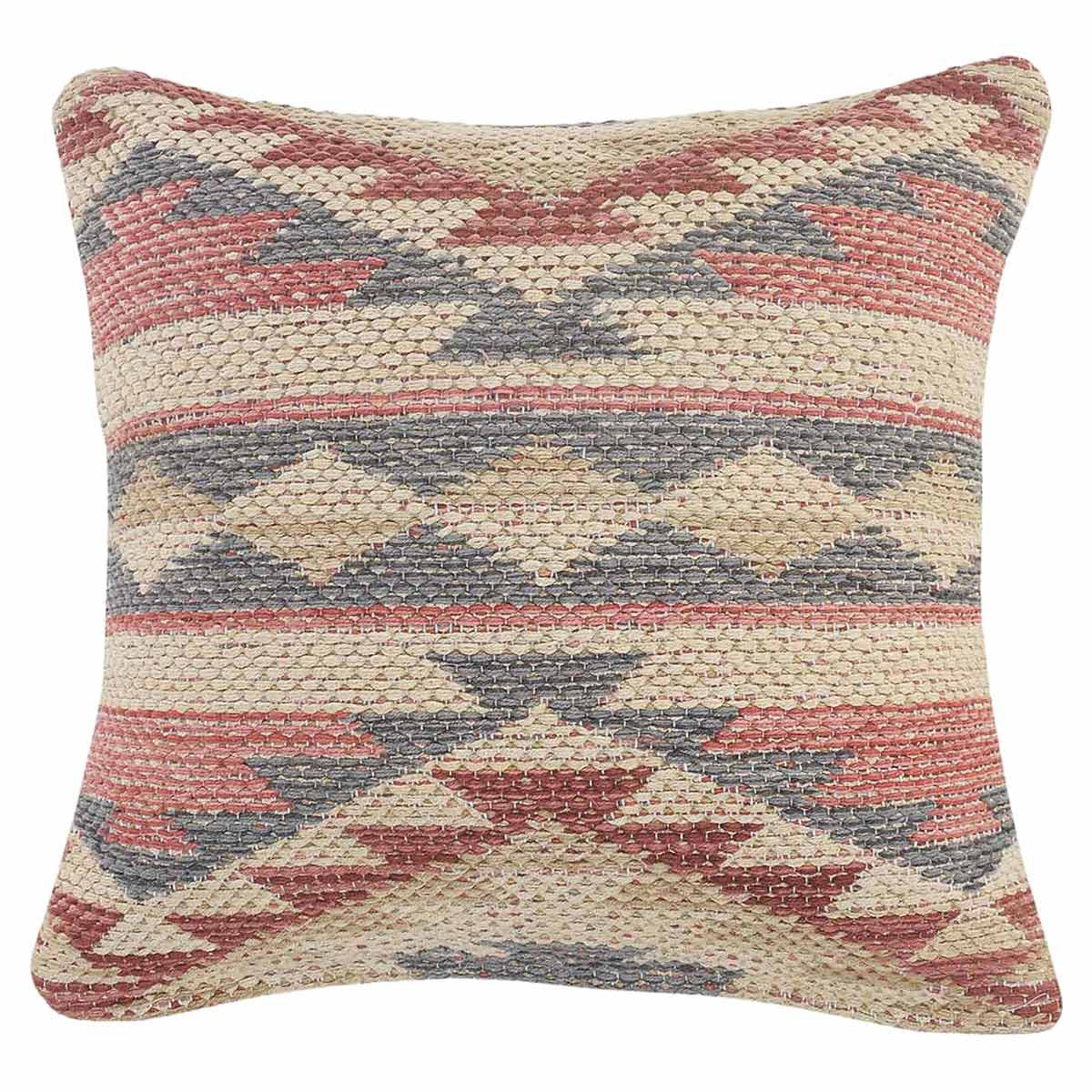 Pink Desert Sunset Pillow