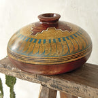 Spirit Quest Clay Pottery Vase
