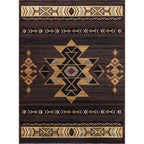 Outlaw Oasis Brown Rug - 8 x 10