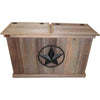 Galveston Double Trash Can with Star