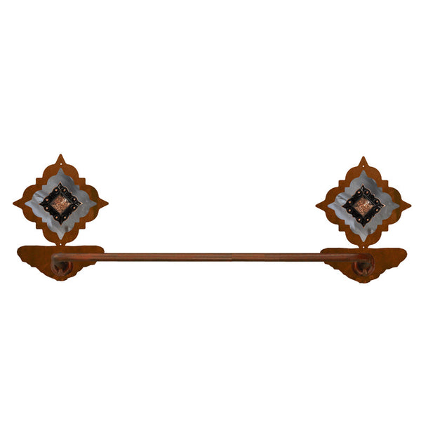 Diamond Copper Berry Hand Towel Bar