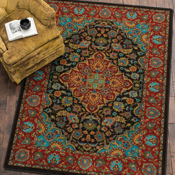 Turquoise Visions Rug - 8 Ft. Round
