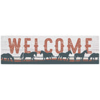 Stallions Welcome Wall Art