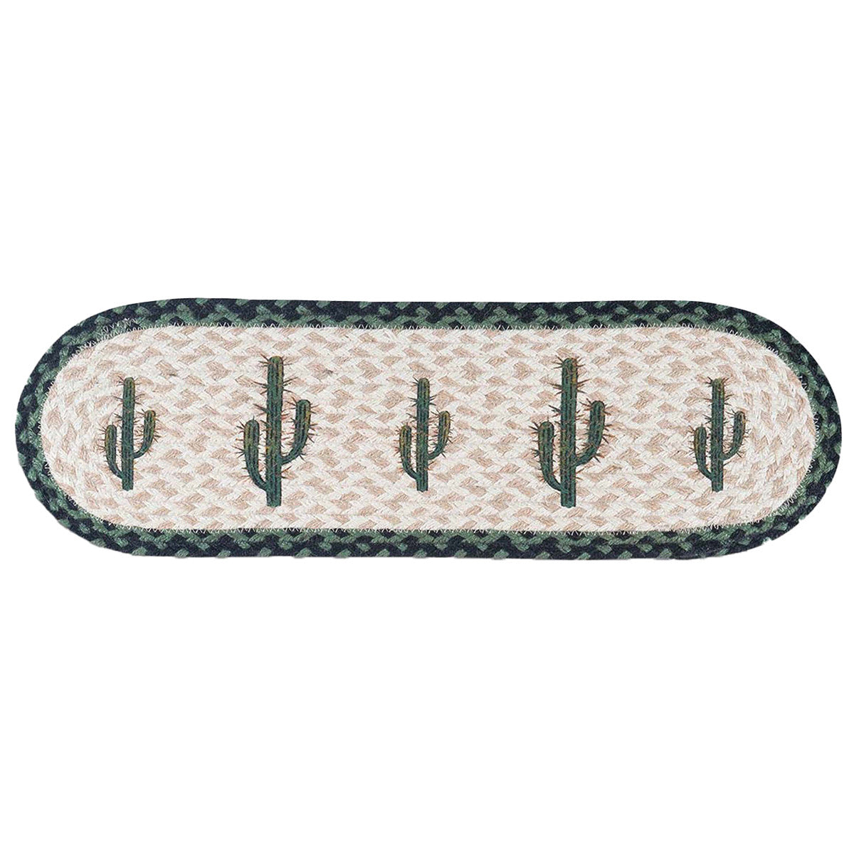Valley Cactus Jute Stair Treads - Set of 2