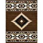 Hacienda Mocha Rug - 5 x 7
