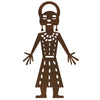 Kachina Figure 2 Wall Art
