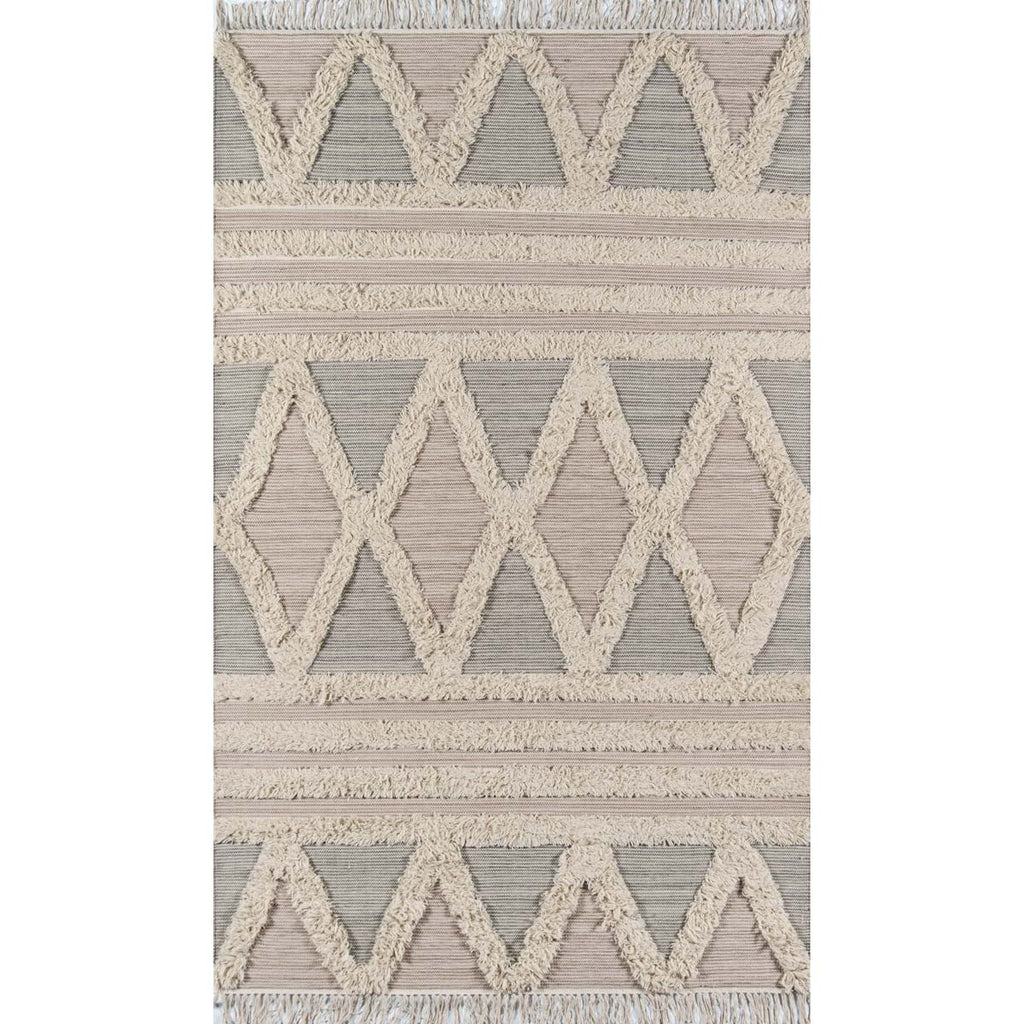 Tribal Luxe Wool Rug - 8 x 10