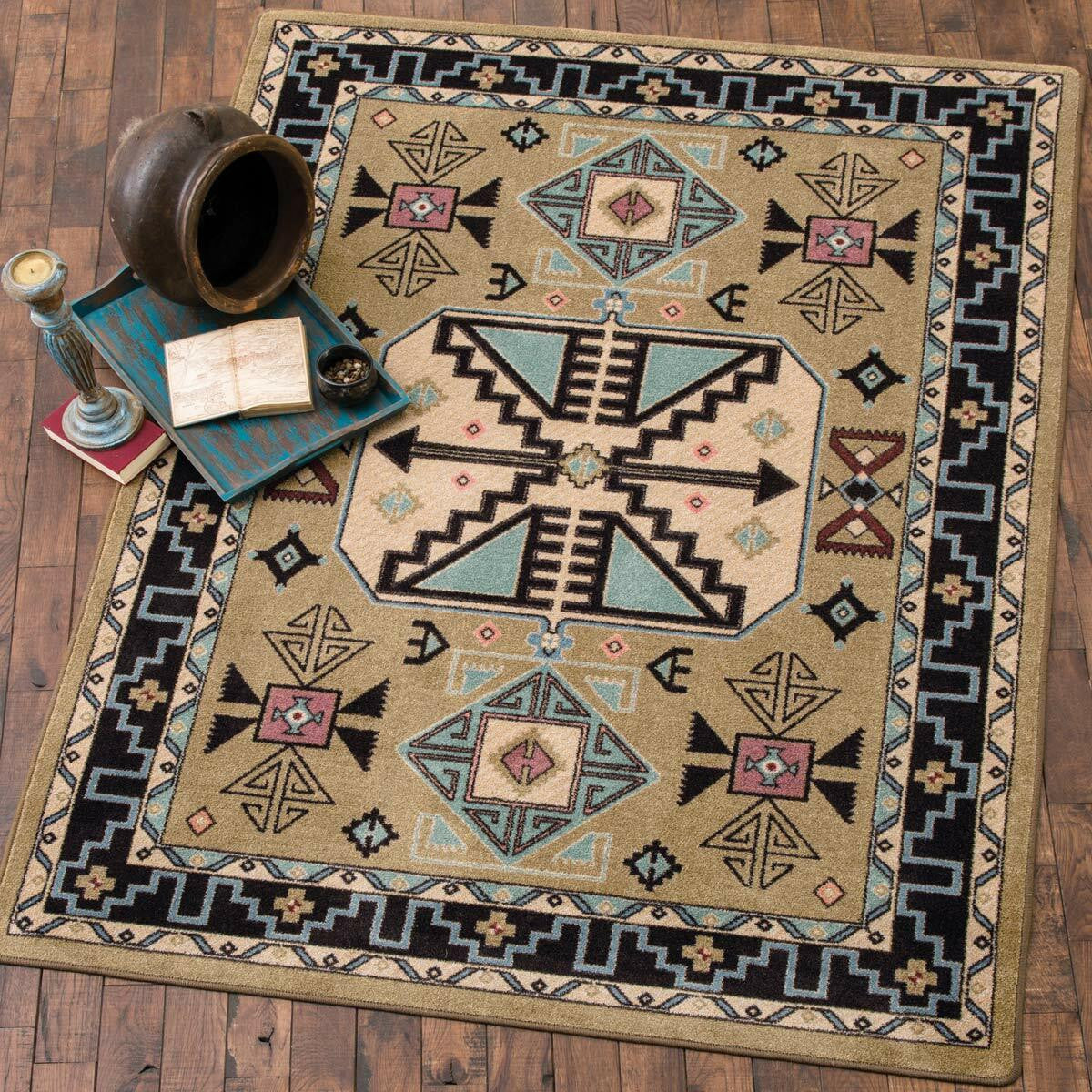 Southwest Rugs: 3 x 4 Copper Canyon Rug | Lone Star Western Decor