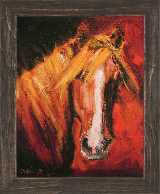 Katie Horses Framed Print