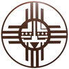 Native Sun Metal Wall Art - Sparkle Copper