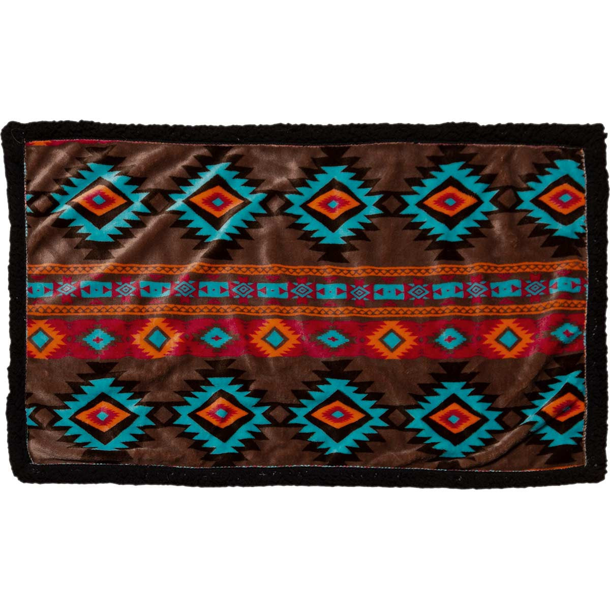 Turquoise Hills Sherpa Dog Blanket - Small