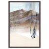Deserted Mountain Village II Framed Canvas
