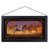 Sun Glow Stampede Stained Glass Art